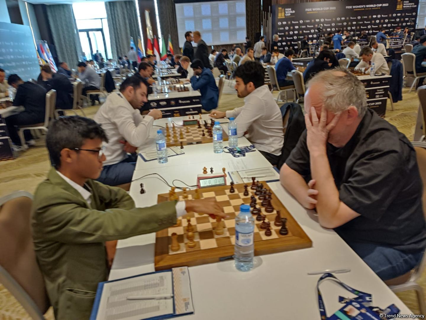 FIDE World Chess Cup kicks off in Baku (PHOTO)