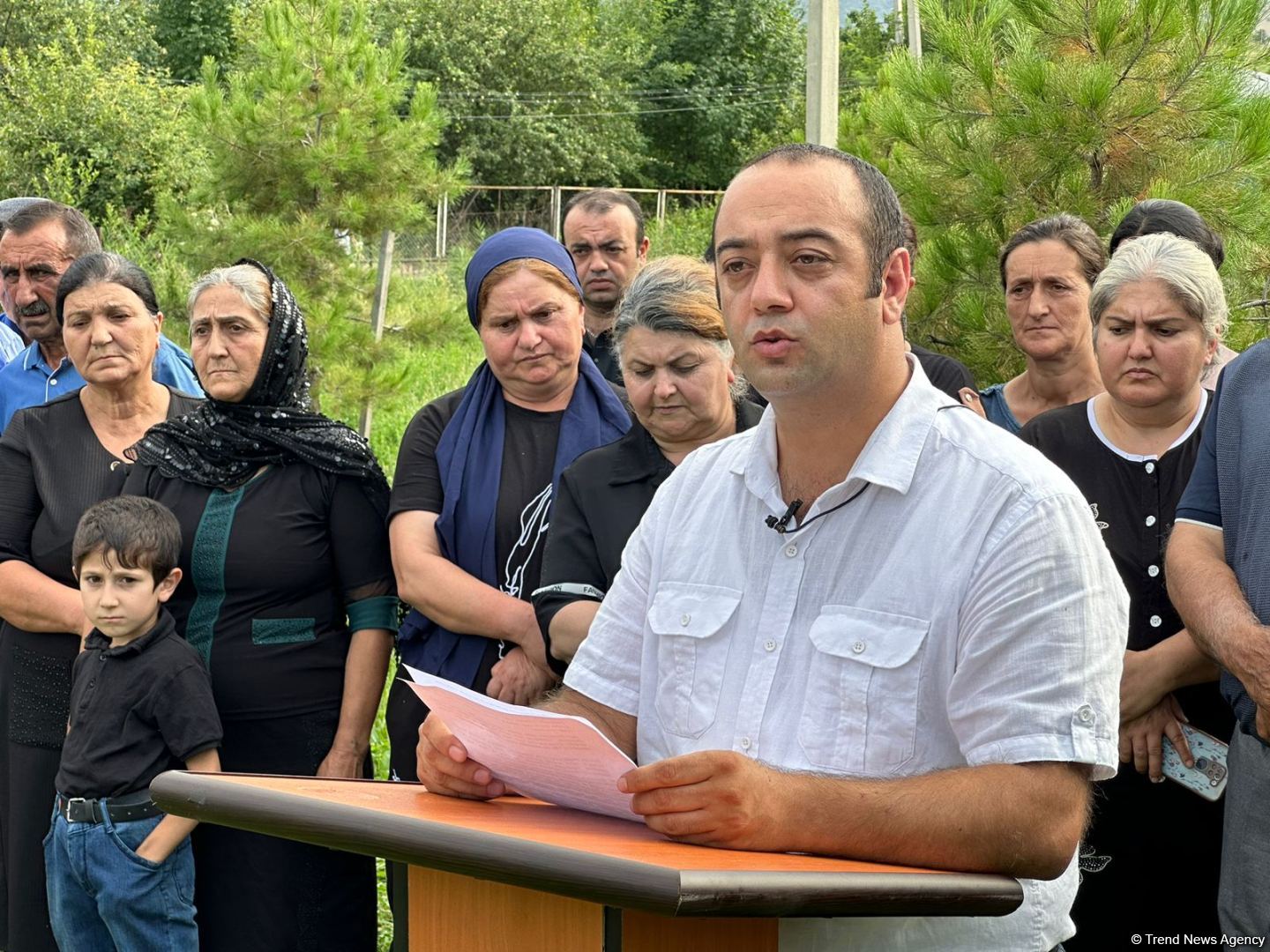 Residents of Azerbaijan's Meshali village address open letter to int'l community (PHOTO/VIDEO)