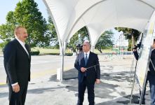 President Ilham Aliyev visits Gazakh district (PHOTO/VIDEO)