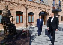 President Ilham Aliyev views conditions created at Gazakh Teachers' Seminary ADA University Gazakh Center (PHOTO/VIDEO)