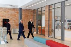 President Ilham Aliyev views conditions created at Gazakh Teachers' Seminary ADA University Gazakh Center (PHOTO/VIDEO)