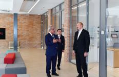 President Ilham Aliyev views conditions created at Gazakh Teachers' Seminary ADA University Gazakh Center (PHOTO/VIDEO)