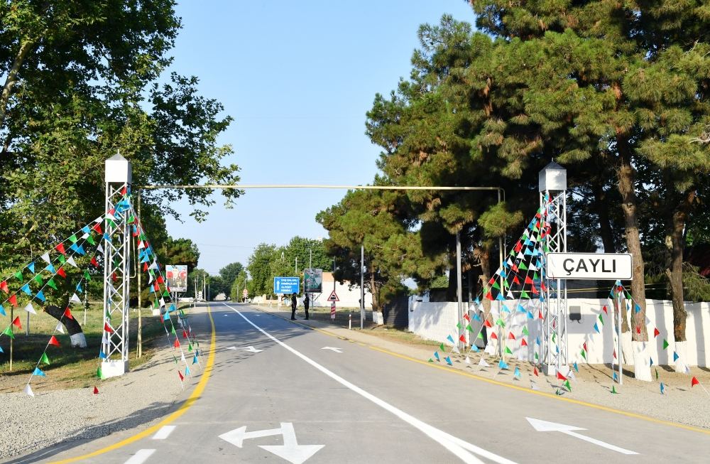 President Ilham Aliyev visits Gazakh district (PHOTO/VIDEO)