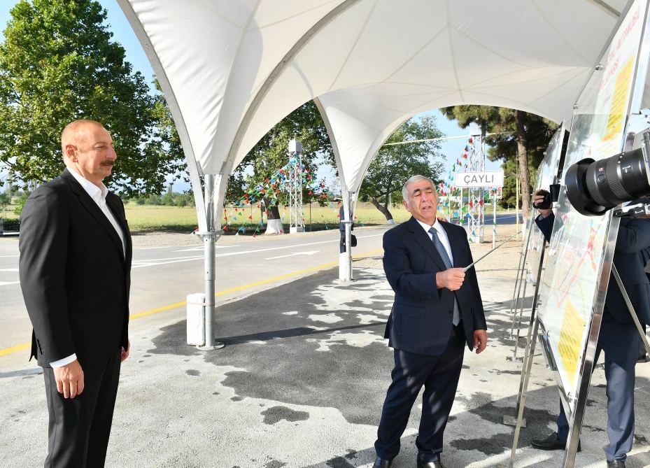 President Ilham Aliyev visits Gazakh district (PHOTO/VIDEO)