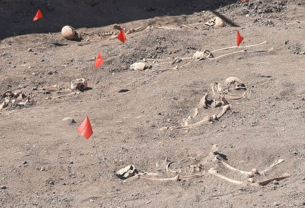 Azerbaijan discovers another mass-casualty burial in Shusha (PHOTO)