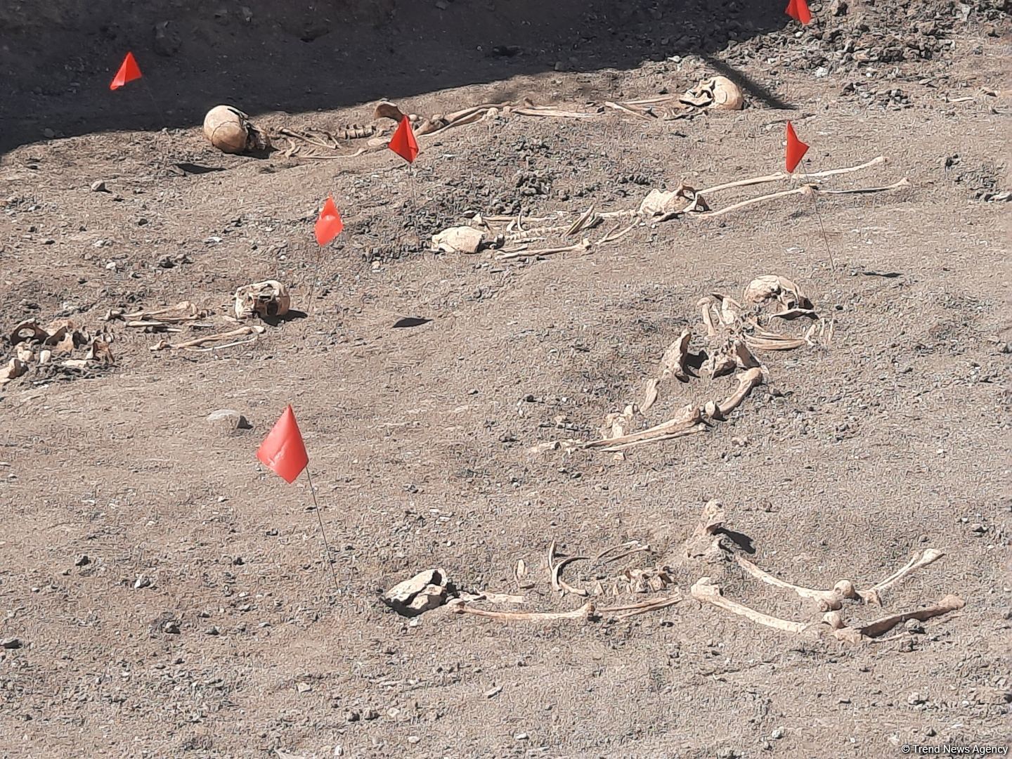 Azerbaijan discovers another mass-casualty burial in Shusha (PHOTO)