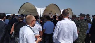Members of the diplomatic corps in Azerbaijan visit Aghdam-Khankendi road (PHOTO)