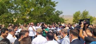 Members of the diplomatic corps in Azerbaijan visit Aghdam-Khankendi road (PHOTO)