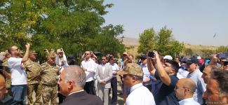 Members of the diplomatic corps in Azerbaijan visit Aghdam-Khankendi road (PHOTO)