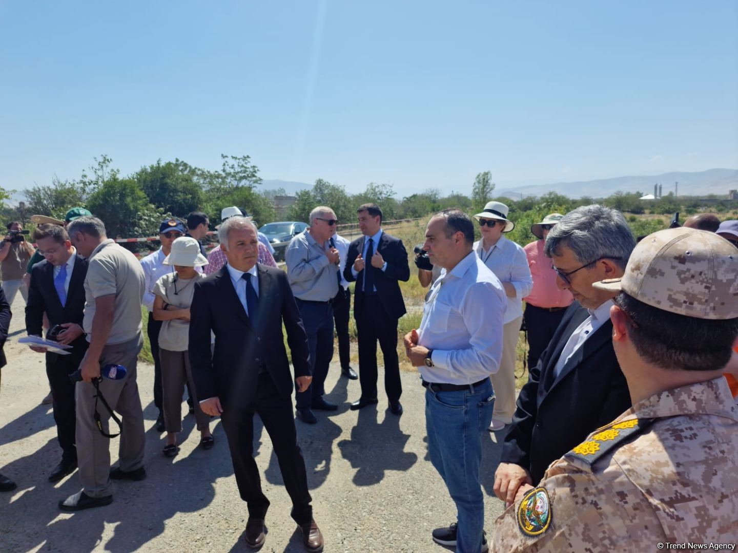 Members of diplomatic corps accredited in Azerbaijan visit Aghdam Conference Center (PHOTO)