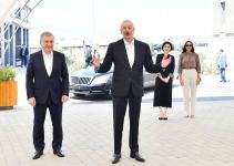 Presidents and First Ladies of Azerbaijan and Uzbekistan meet residents of Fuzuli resettled in new homes (PHOTO/VIDEO)