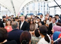 Presidents and First Ladies of Azerbaijan and Uzbekistan meet residents of Fuzuli resettled in new homes (PHOTO/VIDEO)