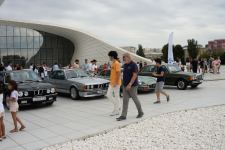 Exhibition of classic cars held in front of Heydar Aliyev Center (PHOTO)