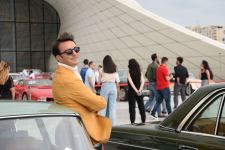 Exhibition of classic cars held in front of Heydar Aliyev Center (PHOTO)