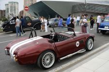 Exhibition of classic cars held in front of Heydar Aliyev Center (PHOTO)