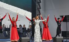 President Ilham Aliyev, First Lady Mehriban Aliyeva take part in Lachin City Day festivities held near Hakari River (PHOTO/VIDEO)