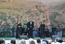 President Ilham Aliyev, First Lady Mehriban Aliyeva take part in Lachin City Day festivities held near Hakari River (PHOTO/VIDEO)
