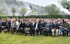 President Ilham Aliyev, First Lady Mehriban Aliyeva take part in Lachin City Day festivities held near Hakari River (PHOTO/VIDEO)