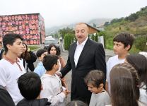President Ilham Aliyev, First Lady Mehriban Aliyeva participate in Lachin City Day festivities (PHOTO/VIDEO)