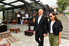 President Ilham Aliyev, First Lady Mehriban Aliyeva participate in Lachin City Day festivities (PHOTO/VIDEO)