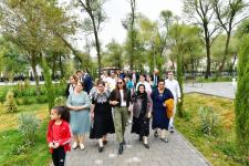 President Ilham Aliyev, First Lady Mehriban Aliyeva get acquainted with work done in Lachin's Zabukh, meet village residents (PHOTO/VIDEO)