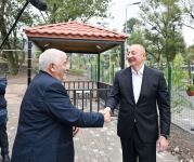President Ilham Aliyev, First Lady Mehriban Aliyeva get acquainted with work done in Lachin's Zabukh, meet village residents (PHOTO/VIDEO)