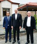 President Ilham Aliyev, First Lady Mehriban Aliyeva get acquainted with work done in Lachin's Zabukh, meet village residents (PHOTO/VIDEO)