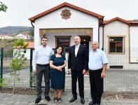 President Ilham Aliyev, First Lady Mehriban Aliyeva get acquainted with work done in Lachin's Zabukh, meet village residents (PHOTO/VIDEO)