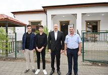 President Ilham Aliyev, First Lady Mehriban Aliyeva get acquainted with work done in Lachin's Zabukh, meet village residents (PHOTO/VIDEO)