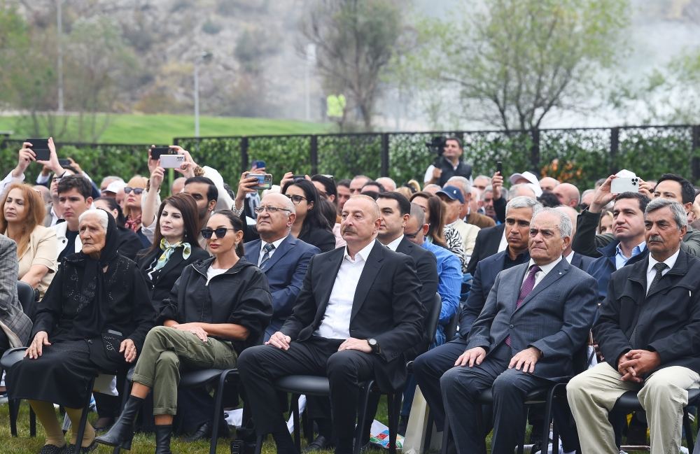 President Ilham Aliyev, First Lady Mehriban Aliyeva take part in Lachin City Day festivities held near Hakari River (PHOTO/VIDEO)