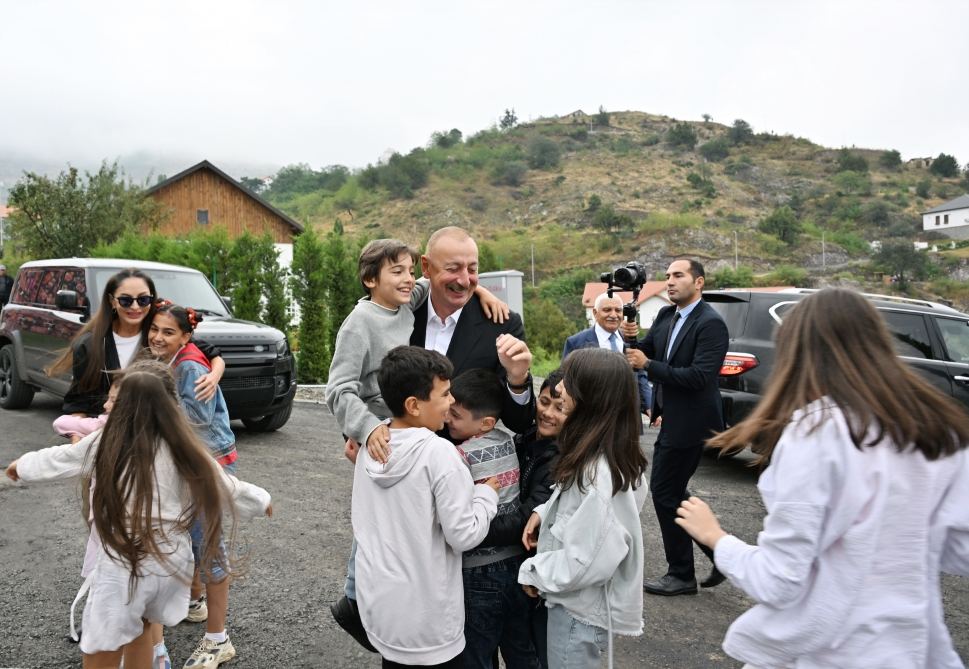 President Ilham Aliyev, First Lady Mehriban Aliyeva participate in Lachin City Day festivities (PHOTO/VIDEO)