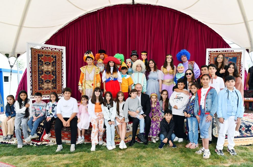 President Ilham Aliyev, First Lady Mehriban Aliyeva participate in Lachin City Day festivities (PHOTO/VIDEO)
