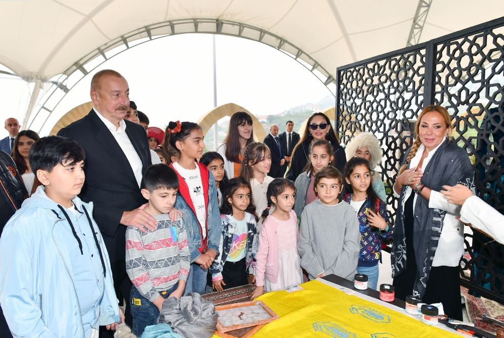 President Ilham Aliyev, First Lady Mehriban Aliyeva participate in Lachin City Day festivities (PHOTO/VIDEO)