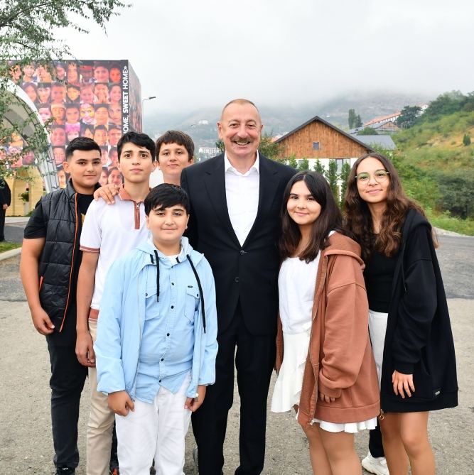 President Ilham Aliyev, First Lady Mehriban Aliyeva participate in Lachin City Day festivities (PHOTO/VIDEO)
