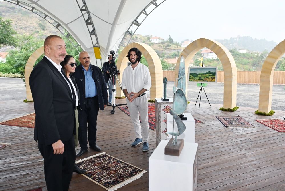 President Ilham Aliyev, First Lady Mehriban Aliyeva participate in Lachin City Day festivities (PHOTO/VIDEO)