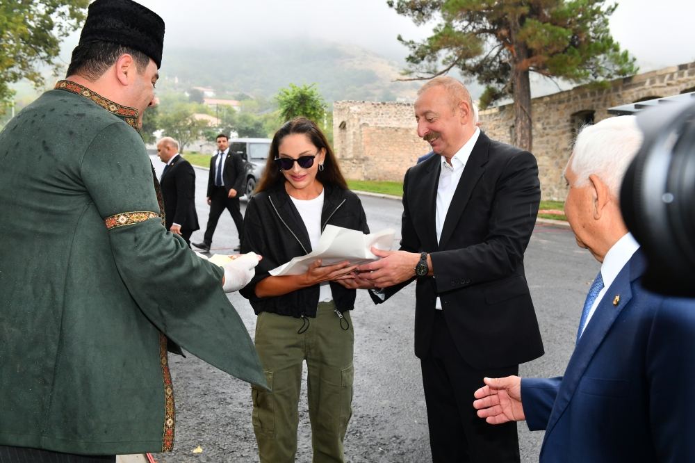 President Ilham Aliyev, First Lady Mehriban Aliyeva participate in Lachin City Day festivities (PHOTO/VIDEO)