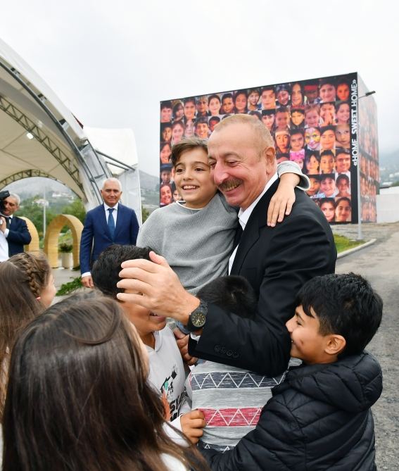 President Ilham Aliyev, First Lady Mehriban Aliyeva participate in Lachin City Day festivities (PHOTO/VIDEO)
