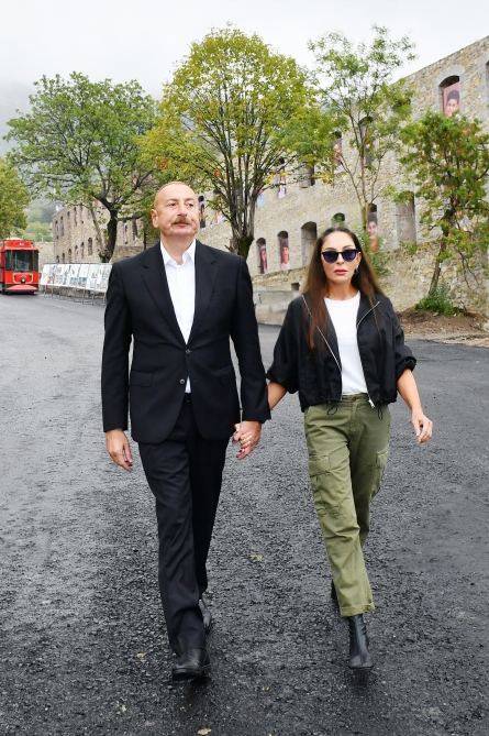 President Ilham Aliyev, First Lady Mehriban Aliyeva participate in Lachin City Day festivities (PHOTO/VIDEO)
