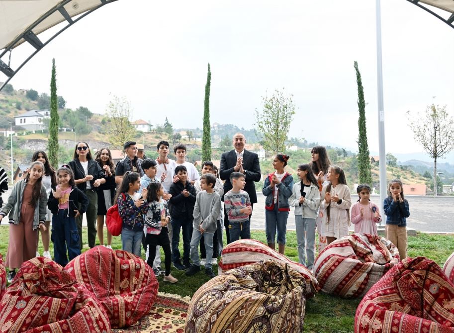 President Ilham Aliyev, First Lady Mehriban Aliyeva participate in Lachin City Day festivities (PHOTO/VIDEO)