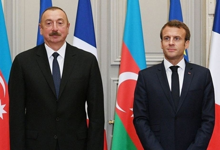 President Ilham Aliyev holds phone talk with President of France