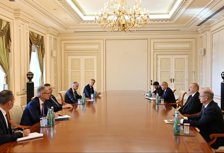 President Ilham Aliyev receives CEO of TotalEnergies