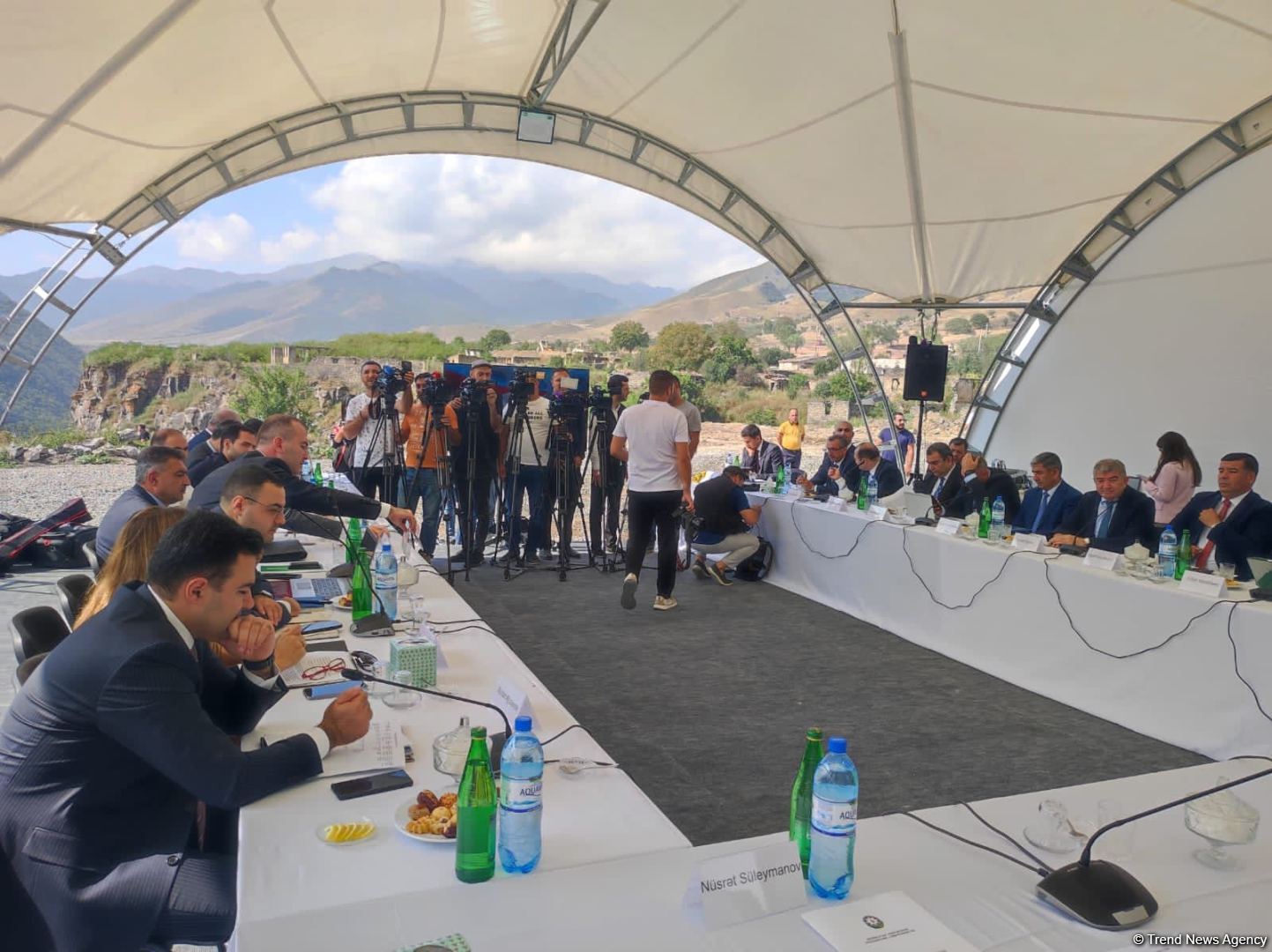 Azerbaijan's working group on urban development holding regular meetings in Kalbajar (PHOTO)