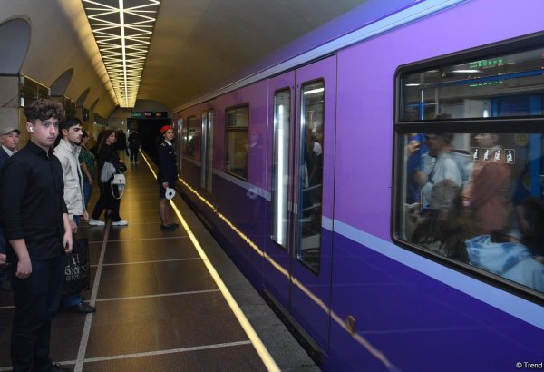 Azerbaijan's Baku reduces number of metro users