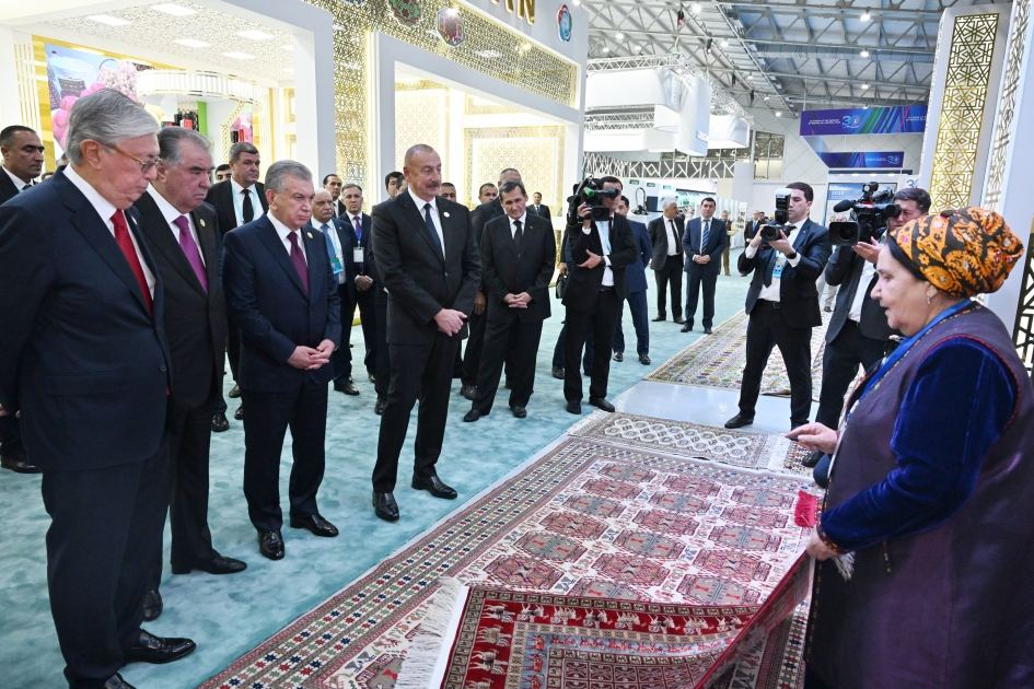 President Ilham Aliyev get acquainted with Central Asia Plast World 2023 in Dushanbe (PHOTO/VIDEO)