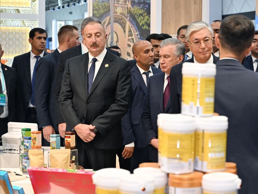 President Ilham Aliyev get acquainted with Central Asia Plast World 2023 in Dushanbe (PHOTO/VIDEO)