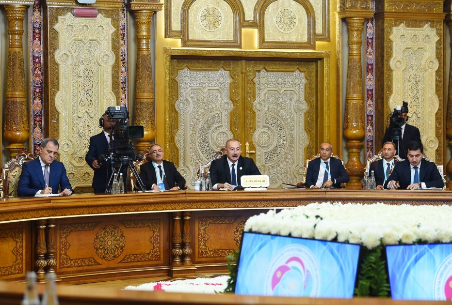 President Ilham Aliyev talks about new area of ​​co-op between Azerbaijan and Central Asia countries