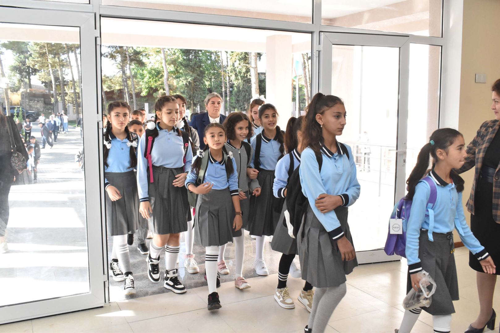 Azerbaijan commissions school built by Heydar Aliyev Foundation in Shamakhi (PHOTO)