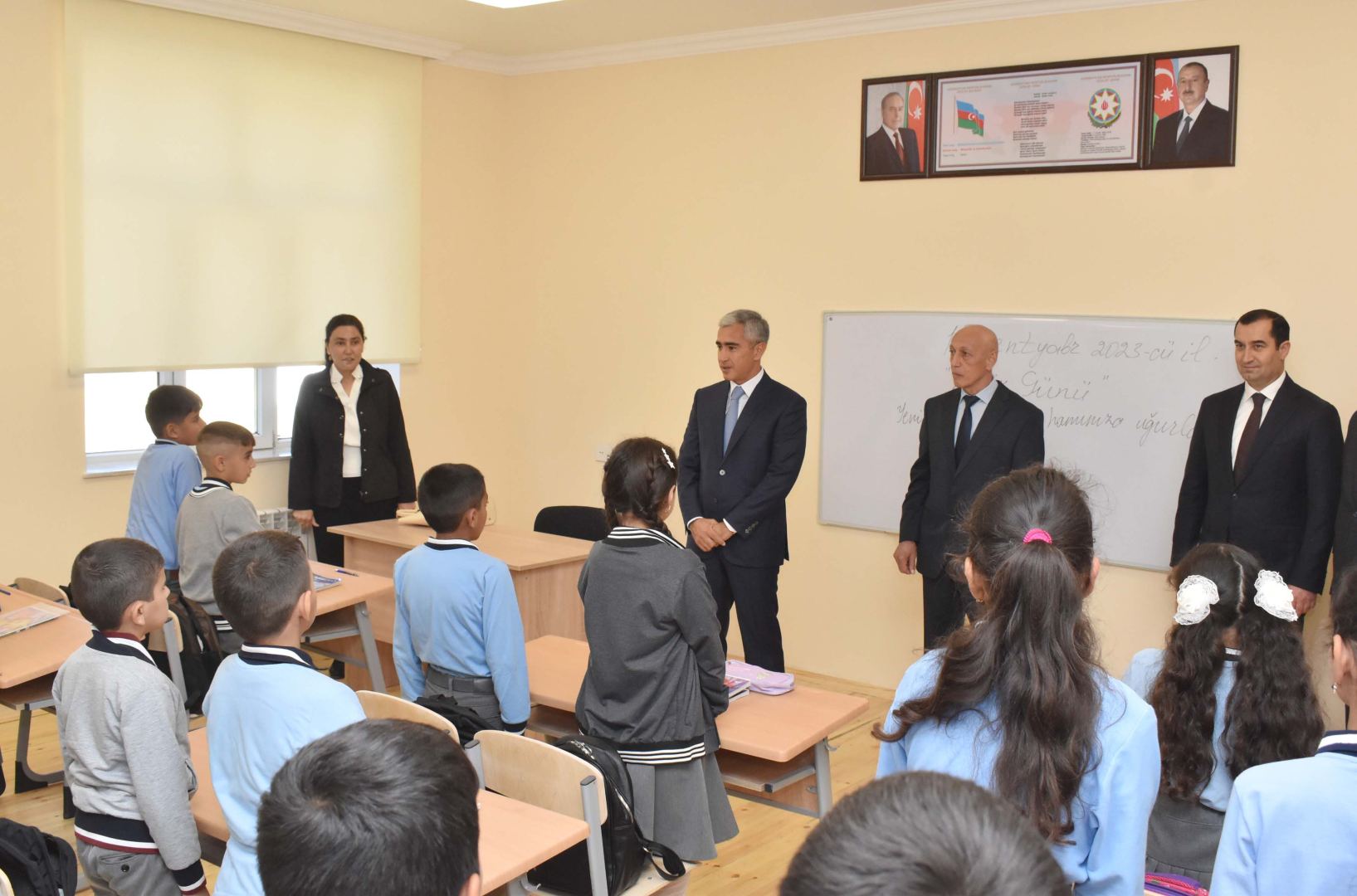 Azerbaijan commissions school built by Heydar Aliyev Foundation in Shamakhi (PHOTO)