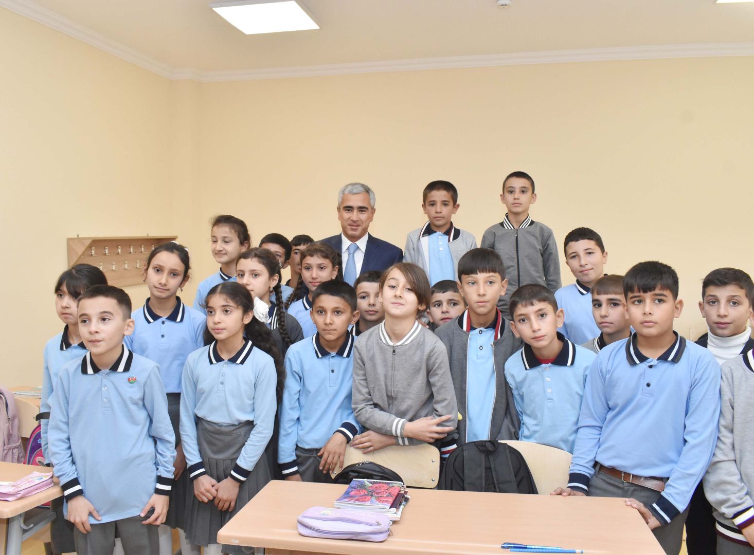 Azerbaijan commissions school built by Heydar Aliyev Foundation in Shamakhi (PHOTO)