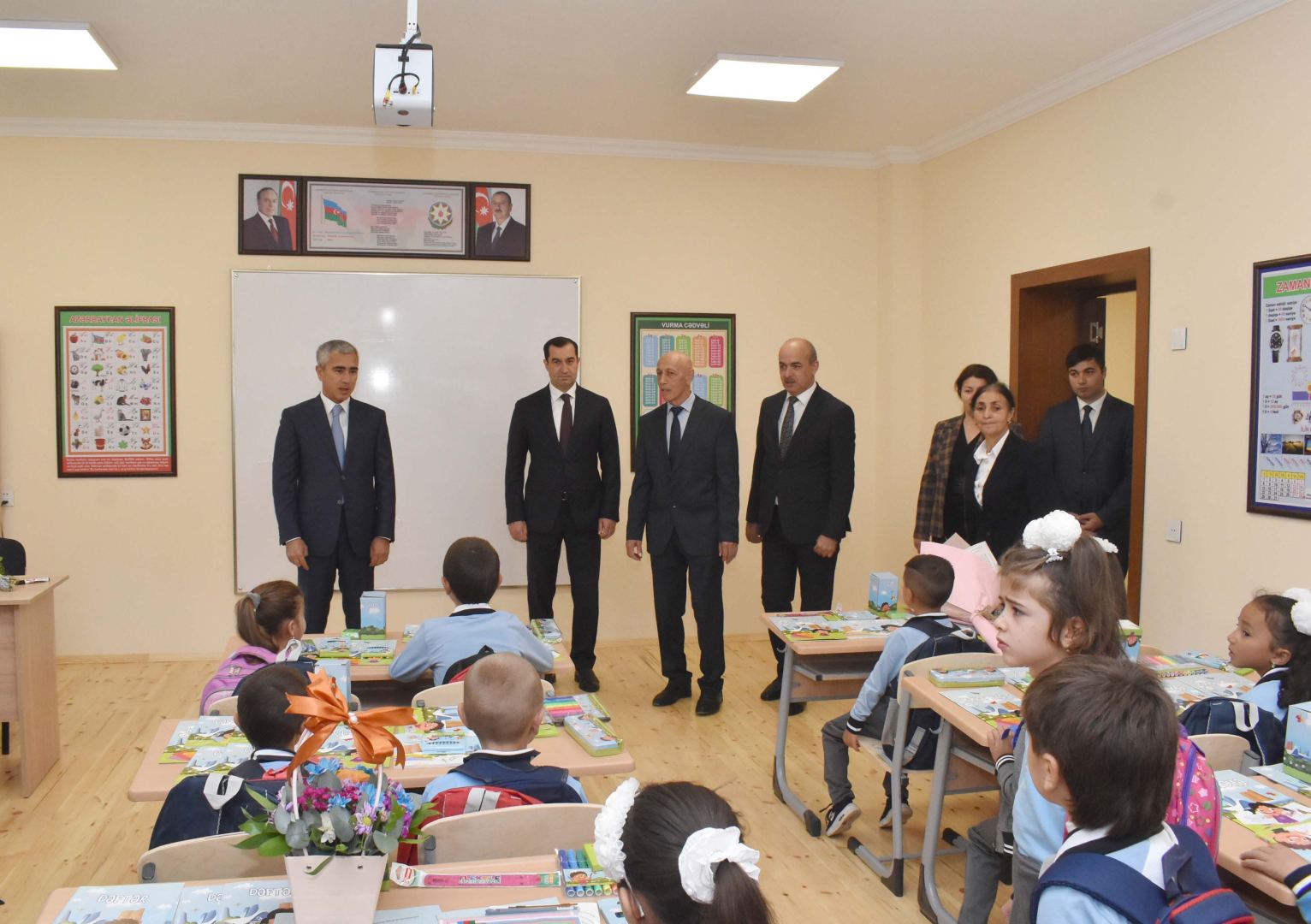 Azerbaijan commissions school built by Heydar Aliyev Foundation in Shamakhi (PHOTO)